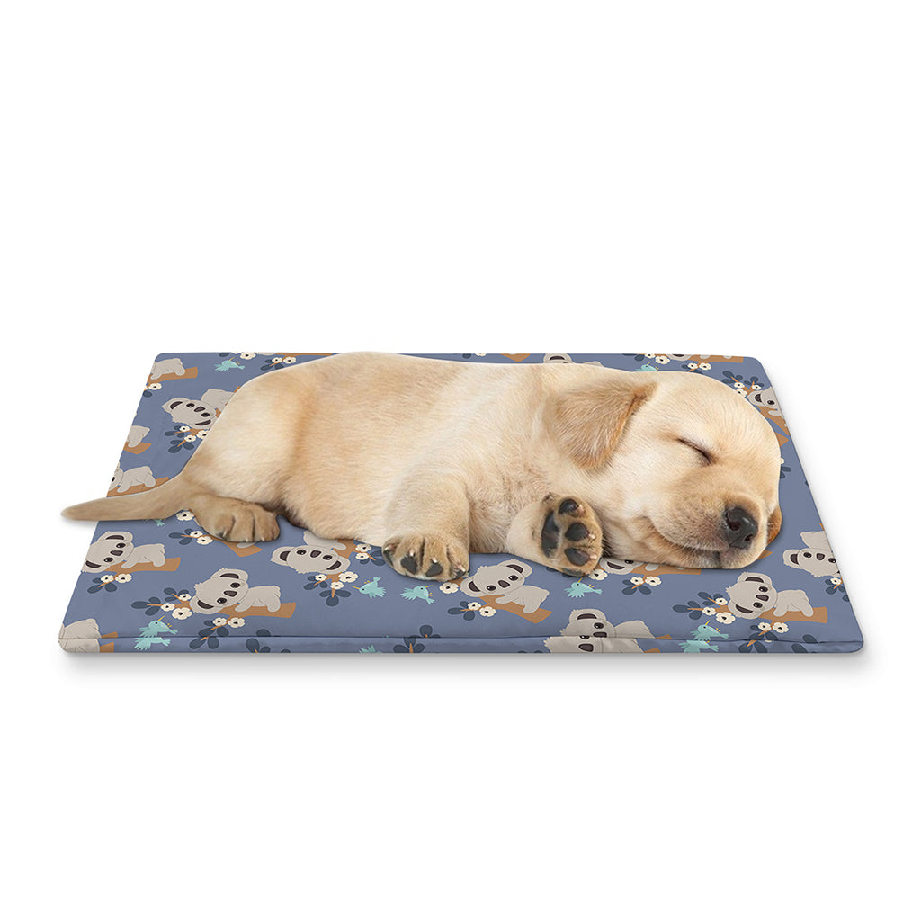 Baby Koala Pattern Print Pet Cooling Mat Cover