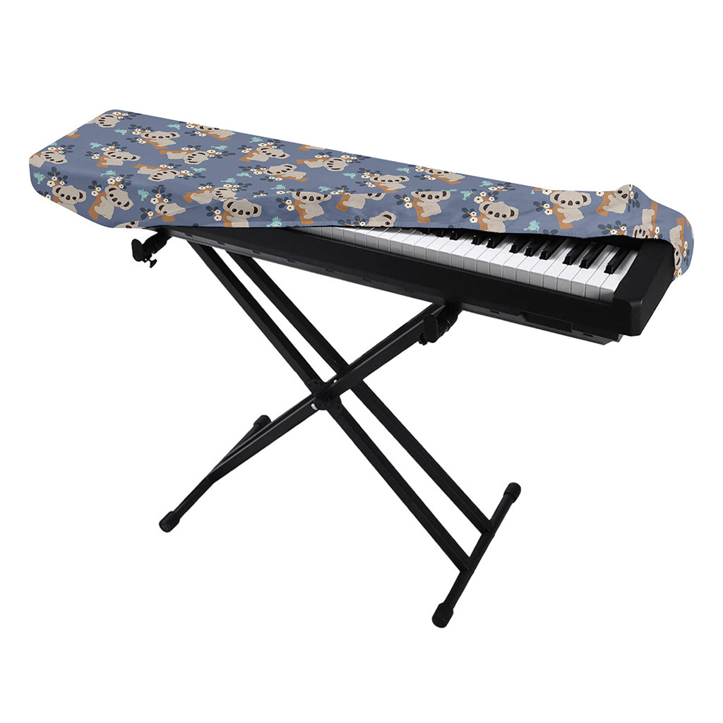Baby Koala Pattern Print Piano Keyboard Cover