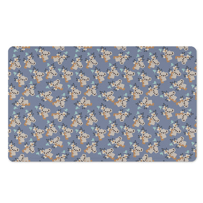 Baby Koala Pattern Print Polyester Doormat