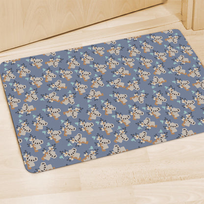 Baby Koala Pattern Print Polyester Doormat