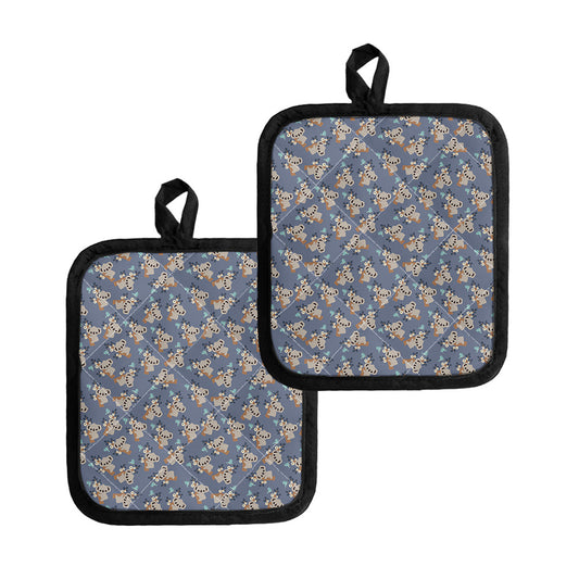 Baby Koala Pattern Print Pot Holders