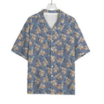 Baby Koala Pattern Print Rayon Hawaiian Shirt