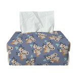 Baby Koala Pattern Print Rectangle Tissue Box Cover