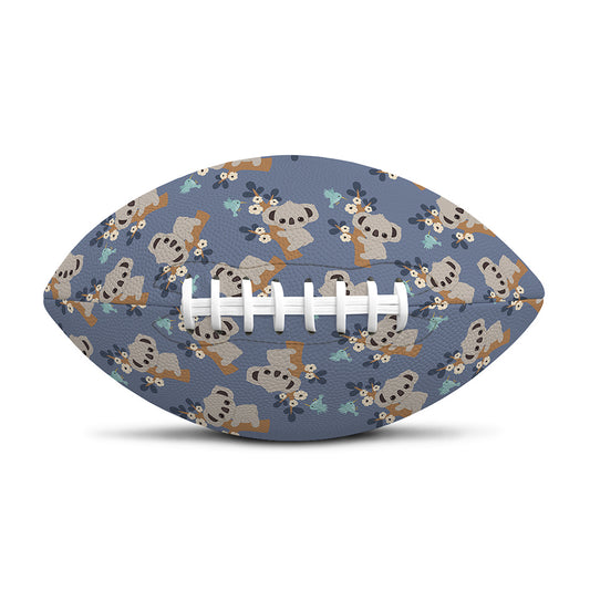 Baby Koala Pattern Print Rugby Ball