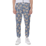 Baby Koala Pattern Print Scuba Joggers