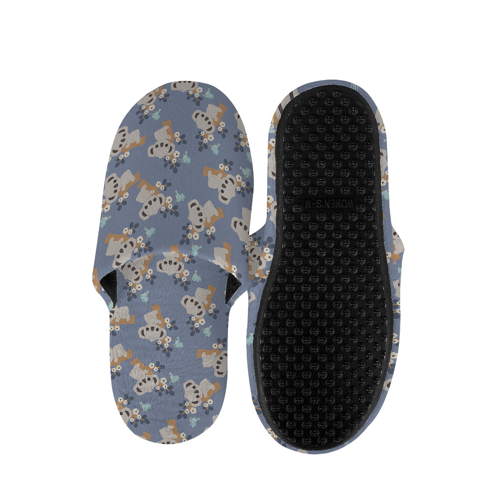 Baby Koala Pattern Print Slippers