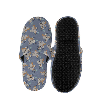 Baby Koala Pattern Print Slippers