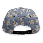 Baby Koala Pattern Print Snapback Cap