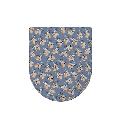 Baby Koala Pattern Print Toilet Lid Cover