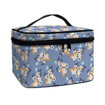 Baby Koala Pattern Print Travel Makeup Bag