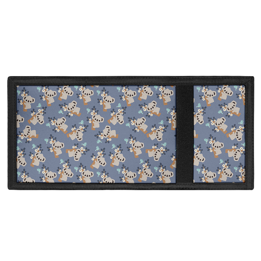 Baby Koala Pattern Print Trifold Wallet