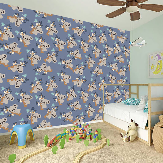 Baby Koala Pattern Print Wall Sticker