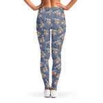 Baby Koala Pattern Print Women's Leggings