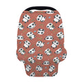 Baby Panda And Bamboo Pattern Print Baby Seat Cover