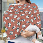Baby Panda And Bamboo Pattern Print Baby Seat Cover