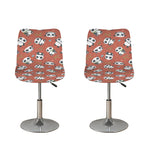 Baby Panda And Bamboo Pattern Print Bar Stool Covers