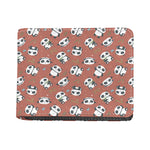 Baby Panda And Bamboo Pattern Print Bifold Wallet