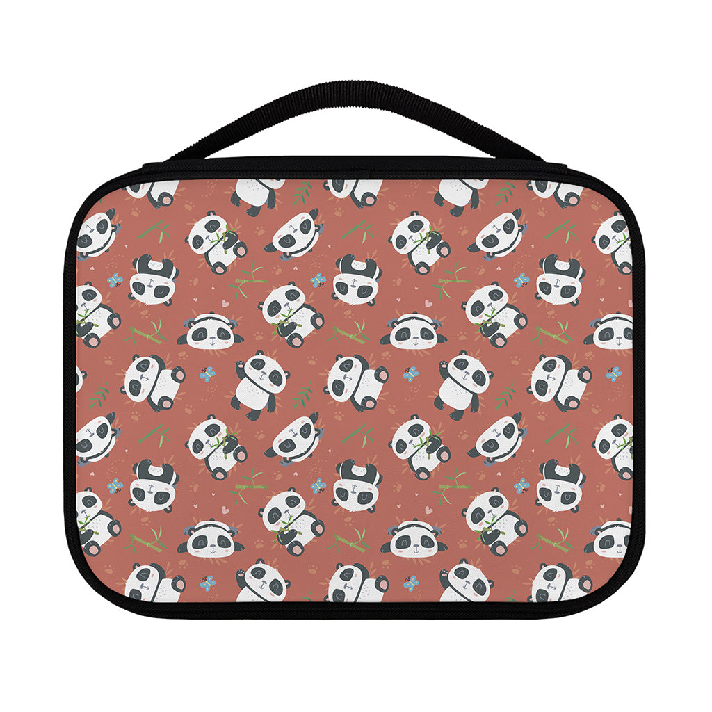 Baby Panda And Bamboo Pattern Print Classic Bible Case