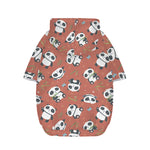 Baby Panda And Bamboo Pattern Print Dog Zip Up Hoodie
