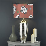 Baby Panda And Bamboo Pattern Print Drum Lamp Shade