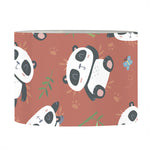Baby Panda And Bamboo Pattern Print Drum Lamp Shade