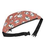 Baby Panda And Bamboo Pattern Print Fanny Pack