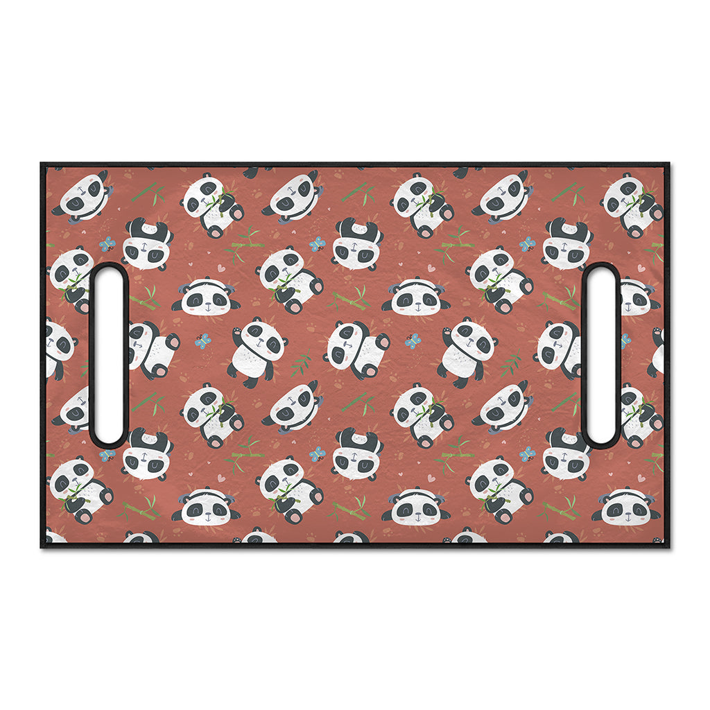Baby Panda And Bamboo Pattern Print Golf Cart Seat Cover