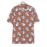 Baby Panda And Bamboo Pattern Print Hawaiian Shirt