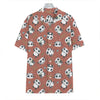 Baby Panda And Bamboo Pattern Print Hawaiian Shirt