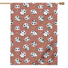 Baby Panda And Bamboo Pattern Print House Flag