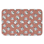 Baby Panda And Bamboo Pattern Print Indoor Door Mat