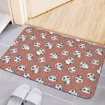 Baby Panda And Bamboo Pattern Print Indoor Door Mat