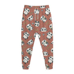 Baby Panda And Bamboo Pattern Print Jogger Pants