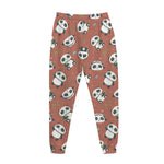Baby Panda And Bamboo Pattern Print Jogger Pants