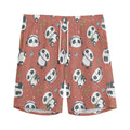 Baby Panda And Bamboo Pattern Print Men's Athletic Shorts