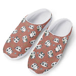 Baby Panda And Bamboo Pattern Print Mesh Casual Shoes