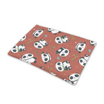 Baby Panda And Bamboo Pattern Print Pet Cooling Mat Cover