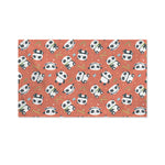 Baby Panda And Bamboo Pattern Print Polyester Flag
