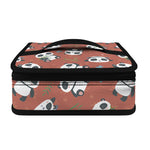 Baby Panda And Bamboo Pattern Print Small Lunch Bag