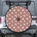 Baby Panda And Bamboo Pattern Print Tire Cover With Camera Hole