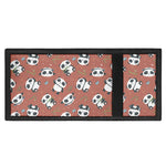 Baby Panda And Bamboo Pattern Print Trifold Wallet