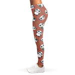 Baby Panda And Bamboo Pattern Print Women's Leggings