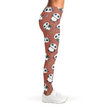 Baby Panda And Bamboo Pattern Print Women's Leggings