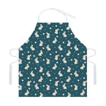 Baby Rabbit Pattern Print Adjustable Apron