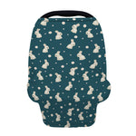 Baby Rabbit Pattern Print Baby Seat Cover