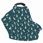 Baby Rabbit Pattern Print Baby Seat Cover