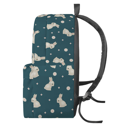Baby Rabbit Pattern Print Backpack