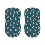 Baby Rabbit Pattern Print Bar Stool Covers