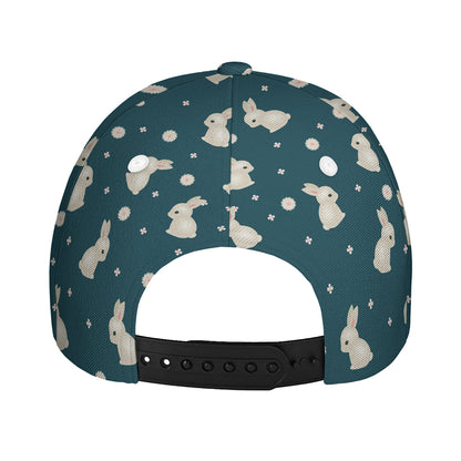 Baby Rabbit Pattern Print Baseball Cap