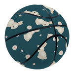 Baby Rabbit Pattern Print Basketball